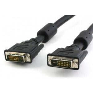 Techly ICOC-DVI-8120F - Dual Link DVI digital (DVI-D) Kabel Stecker/Stecker mit Ferrit - 20m