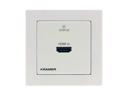 Kramer Germany WP-871XR/EU-80(W) Wandpanel / PoC Sender, weiss