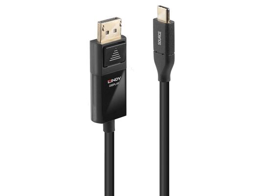Lindy 43301 DisplayPort / USB Kabel, 1.0m