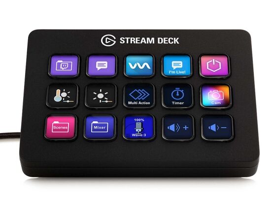 Elgato Stream Deck MK.2 USB Controller Keypad, 15 LCD Tasten