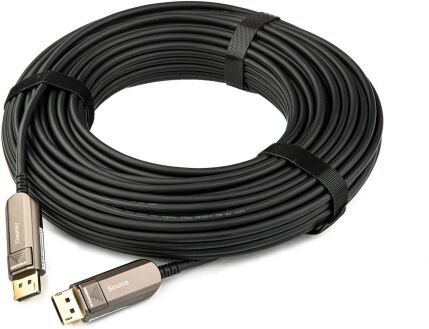 Kramer Germany Kramer CLS-AOCDP/UF-50 optisches DisplayPort-Kabel, 15.2m, schwar