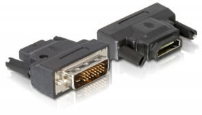 DeLock 65024 - Adapter DVI 24+1 Stecker - Buchse