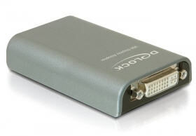 DeLock 61787 - USB 2.0 zu DVI - VGA - HDMI Adapter