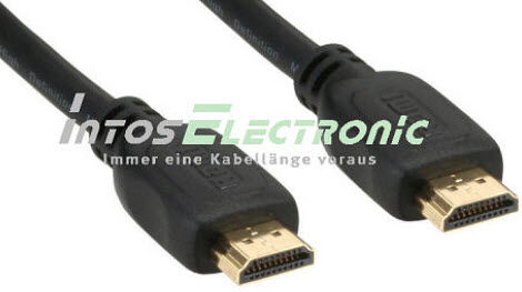 InLine 17601P - HDMI Kabel Premium - Stecker-Stecker - 1m