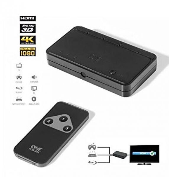 One for All SV 1630 - Smart HDMI Switch Full HD