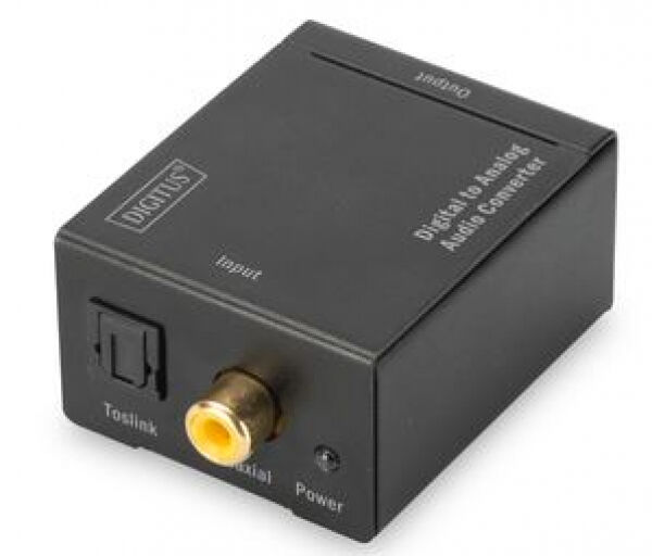 Digitus DS-40133 - Audio Digital zu Analog Converter inkl. Netzteil