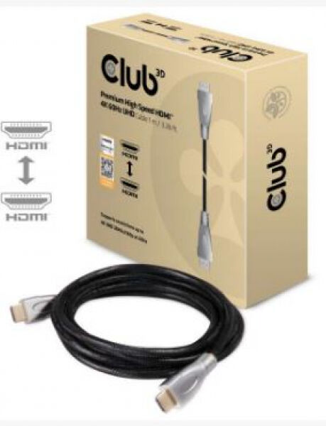 Club 3D CAC-1311 - HDMI-Kabel A -> A 2.0 High Speed 4K60Hz UHD - 1 Meter
