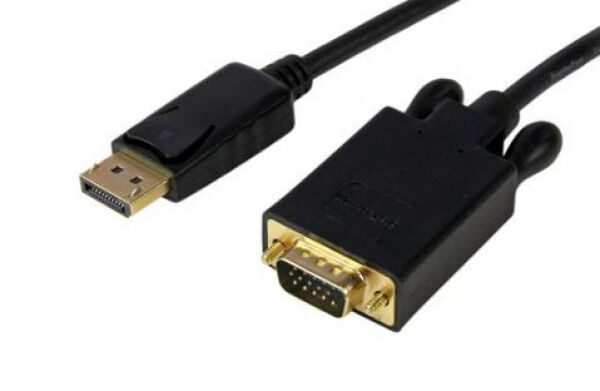 StarTech.com StarTech DP2VGAMM3B - DisplayPort auf VGA Kabel 91cm (Stecker/Stecker) - DP zu VGA Kabel Adapter - 91cm