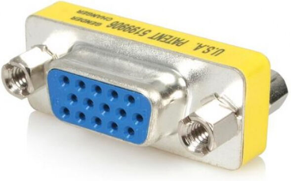 StarTech.com StarTech GC15HSF - VGA HD15 Gender Changer - Bu/Bu