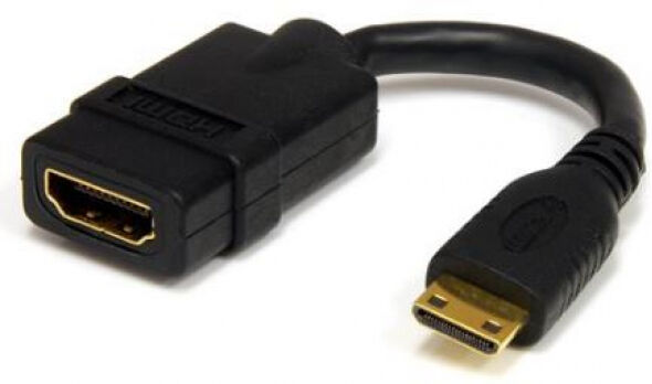 StarTech.com StarTech HDACFM5IN - High-Speed HDMI-Kabel - HDMI auf HDMI Mini - Buchse/Stecker - 13cm