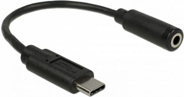 DeLock 65842 - Audio Adapter USB Type-C Stecker > Klinkenbuchse 14 cm