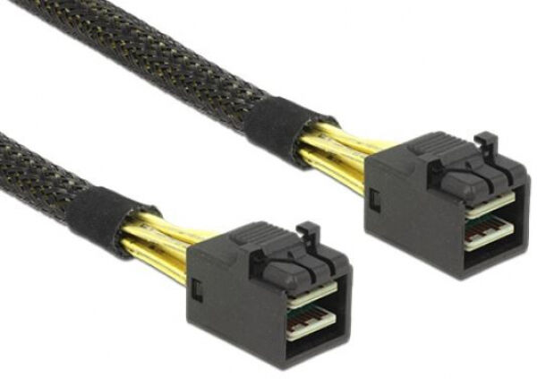 DeLock 83386 - Kabel Mini SAS HD SFF-8643 > Mini SAS HD SFF-8643 0,5 m