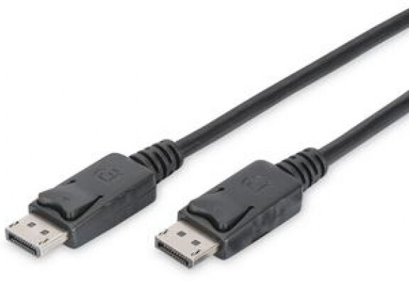 Digitus AK-340100-050-S - Adapterkabel Displayport zu Displayport Stecker/Stecker - 5m