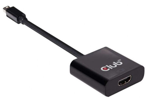 Club 3D CAC-2170 - Mini DisplayPort 1.2 auf HDMI 2.0 UHD Aktiver Adapter