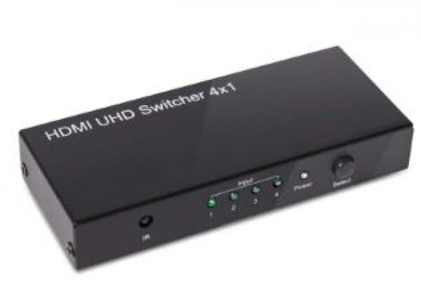 Club 3D CSV-1370 - HDMI 2.0 UHD Swtichbox 4-Ports