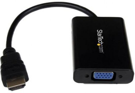 StarTech.com StarTech HD2VGAA2 - HDMI auf VGA Video Konverter mit Audio fuer Desktop PC / Laptop / Ultrabook - 1920x1080