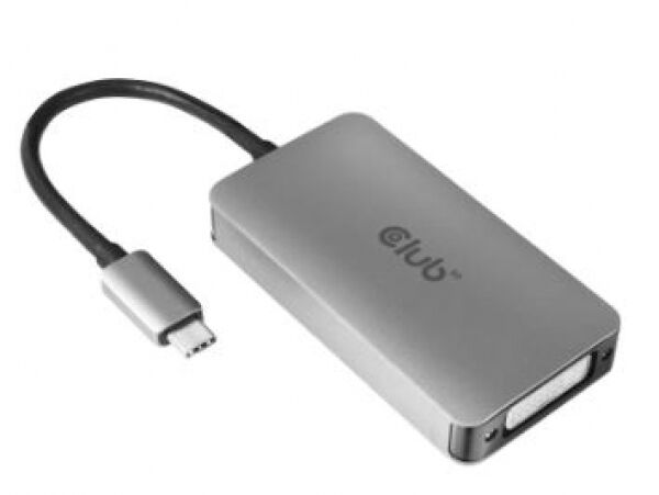 Club 3D CAC-1510 - USB Type C to DVI-I DUAL LINK Active Adapter