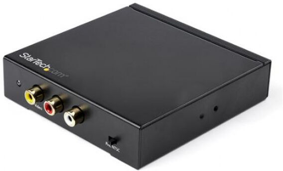 StarTech.com Startech HD2VID2 - HDMI zu RCA Konverter Box mit Audio