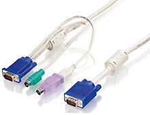 LevelOne Kabel zu el. Switchbox KVM-1630 und KVM-0830 (ACC-2101) / 5m