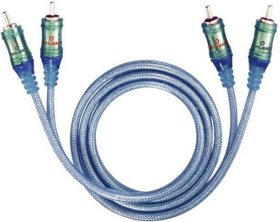 Oehlbach RCA Audio/phono Cable - 2x RCA plug (phono) - 2x RCA plug (phono) - 1m