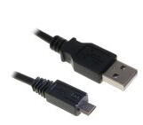 InLine Micro-USB 2.0 Kabel USB-A an Micro-B - black - 1m