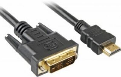 Sharkoon Kabel HDMI auf DVI (Single Link / 18+1) - 3m