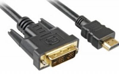 Sharkoon Kabel HDMI auf DVI (Single Link / 18+1) - 5m
