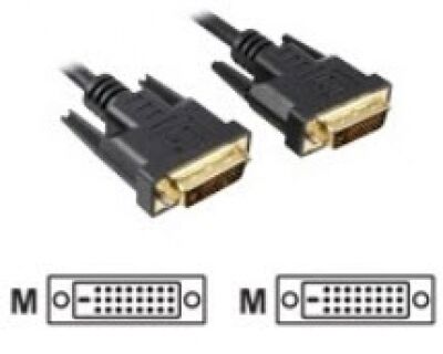 Sharkoon Kabel DVI-D auf DVI-D (Dual Link / 24+1) - 5m