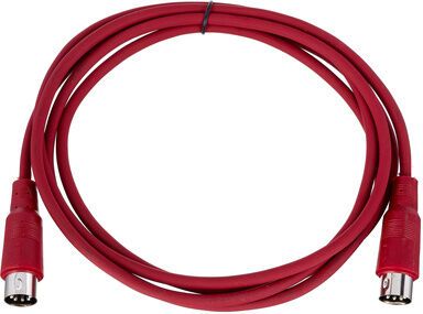 the sssnake SK366-2 MIDI-Kabel rot