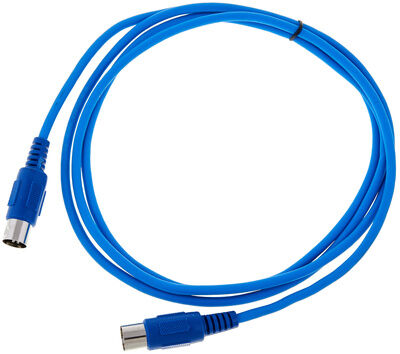 the sssnake SK366-3 MIDI Kabel blau