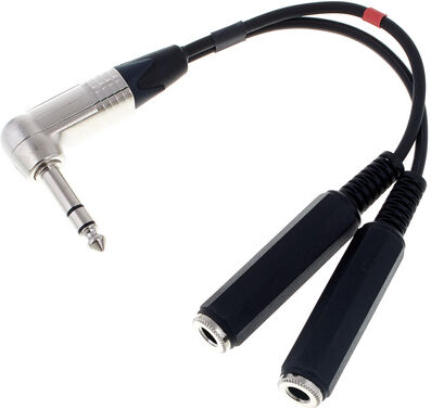 pro snake Y-Adapter Cable L-Jack S/2xM