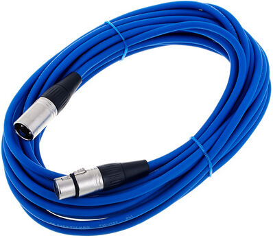 the sssnake SM10BL Mikrofonkabel blau