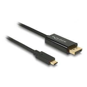 DeLOCK USB C/High Speed HDMI Kabel 4K 60 Hz 1,0 m schwarz