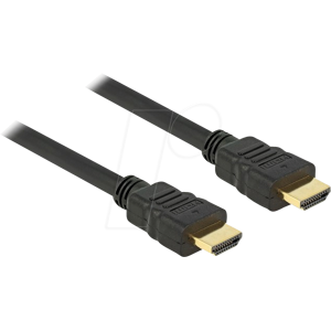 DELOCK 82709 - HDMI High Speed mit Ethernet Kabel, 4K 30 Hz, 10,0 m