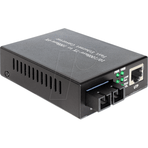 DELOCK 86215 - Medienkonverter, Fast Ethernet, SC, Singlemode