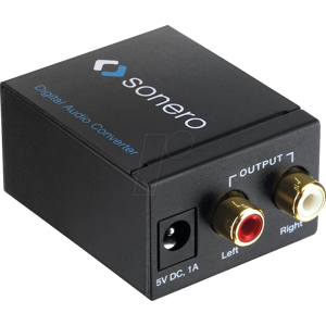 SON X-AC010 - sonero Digital zu Analog Audio Konverter