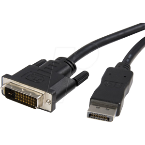 TECHLY ICOC-DSP-C12-030 - Displayport 1.2 Stecker auf  DVI 24+1 Stecker, 1080p, 3 m