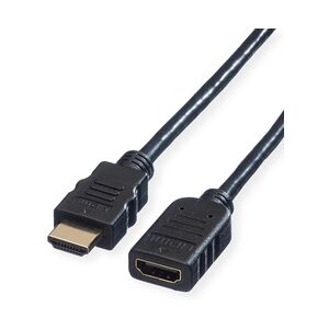 VALUE HDMI High Speed Verlängerungskabel, mit Ethernet, ST-BU, 2 m