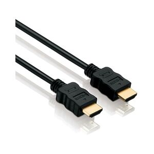 Helos Anschlusskabel, HDMI Stecker/Stecker, 4K, BASIC, 7,5m, schwarz