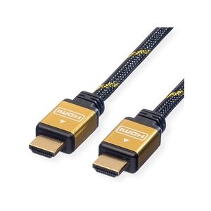 ROLINE GOLD HDMI High Speed Kabel mit Ethernet, Retail Blister, 5 m