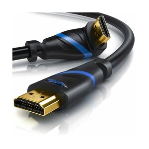 Primewire 8K Premium HDMI Ultra High Speed Kabel 2.1 90° gewinkelt, 7680 x 4320 @ 120 Hz mit DSC - 2m