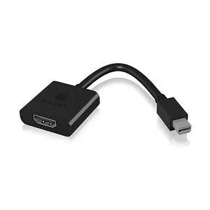 ICY BOX IB-AC538a 0,15 m Mini DisplayPort HDMI Schwarz