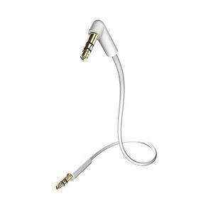 Inakustik 0031040075 Audio-Kabel 0,75 m 3.5mm Weiß