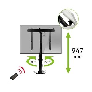 MonLines MLS019B TV Lift bis 70 Zoll, drehbar 90L / 225R, automatische Klappe