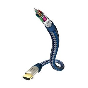 Inakustik 00423007 HDMI-Kabel 0,75 m HDMI Typ A (Standard) Blau