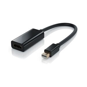 CSL Mini DisplayPort zu HDMI Adapter, Full HD MiniDP zu HDMI Buchse Konverter / Adapterkabe