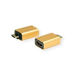 ROLINE GOLD HDMI-Adapter, HDMI BU - HDMI Mini ST