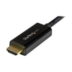 StarTech.com Mini DisplayPort to HDMI Adapter Cable 3 m 10 ft. 4K 30Hz Videokabel / M bis M 3 m Schwarz