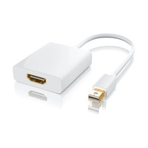 CSL Mini DisplayPort zu HDMI Typ A Audio- & Video-Adapter, Full HD MiniDP Adapter / Konverterkabel