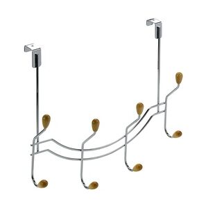 Hettich Türgarderobe 4 Haken 37,0 x 37,0 x 10,0 cm silber